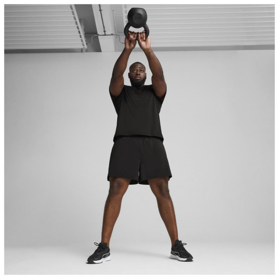 Puma Ανδρική κοντομάνικη μπλούζα Tad Essentials Solid Cat Tee Puma Ανδρική κοντομάνικη μπλούζα Tad Essentials Solid Cat Tee